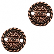 Anhänger Metall TQ Zwischenstück Orientalische Münzen 17mm Kupfer (nickelfrei)