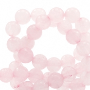 Naturstein Perlen Quarz 4mm Princess pink opal