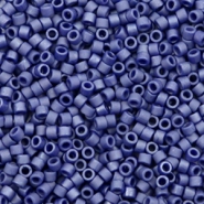 Miyuki Perlen 11/0 delica's Metallic matte royal blue