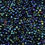 Miyuki Perlen 11/0 delica's Metallic iris dark blue