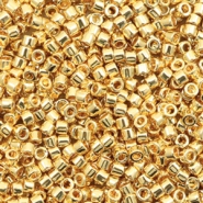 Miyuki Perlen 11/0 delica's 24kt gold plated