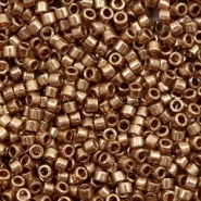 Miyuki Perlen 11/0 delica's Metallic light bronze
