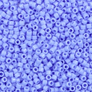 Miyuki Perlen 11/0 delica's Opaque periwinkle blue DB-730