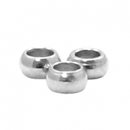 Perlen aus Rostfreiem Stahl - Stainless Steel 2mm Silber 