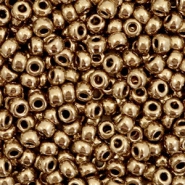 Miyuki 8/0 Rocailles Metallic dark bronze 8-457