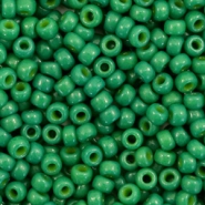 Miyuki 8/0 Rocailles Duracoat opaque spruce green 8-4477