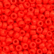 Miyuki 8/0 Rocailles Opaque vermilion red 8-407
