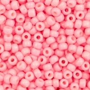 Miyuki 8/0 Rocailles Duracoat opaque lychee pink 8-4463
