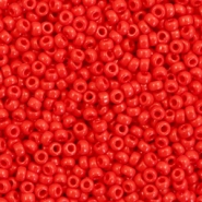 Miyuki 11/0 Rocailles Opaque red 11-408