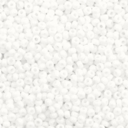 Miyuki 11/0 Rocailles Opaque white 11-402