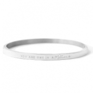 Stainless Steel - Rostfrei Stahl Armb&auml;nder "YOU ARE ONE IN A MILLION" Silber