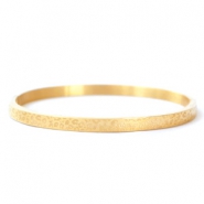 Stainless Steel - Rostfrei Stahl Armb&auml;nder Leopard Print Gold