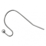 Zubeh&ouml;r aus Stainless Steel - Rostfreiem Stahl Ohrringe / Ohrh&auml;nger Antik silber