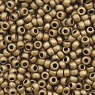 Miyuki 8/0 Rocailles Metallic matte dark bronze 8-2006
