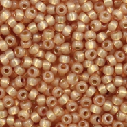Miyuki 8/0 Rocailles Duracoat silverlined dyed topaz gold 8-4243