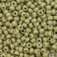 Miyuki 8/0 Rocailles Duracoat opaque cactus green 8-4474