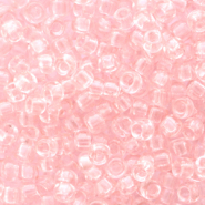 Miyuki 8/0 Rocailles Transparent light tea rose 8-155