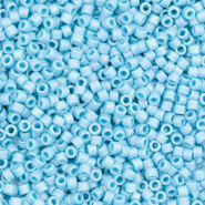 Miyuki Perlen 11/0 delica's Opaque turquoise blue DB-725