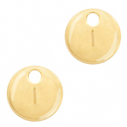 Anh&auml;nger Metall Basic quality Initiale I Gold (Nickelfrei)