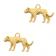 Anh&auml;nger Metall Basic quality Leopard Gold (nickelefrei)