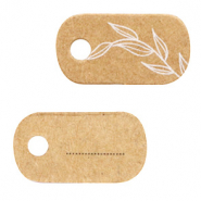 Karten f&uuml;r Schmuck Floral Brown