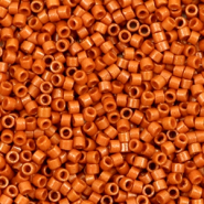 Miyuki Perlen 11/0 delica's Duracoat opaque dyed ginger rust brown DB-2352