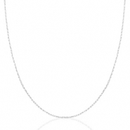 Stainless Steel - Rostfrei Stahl Kette Mix & Match Silber