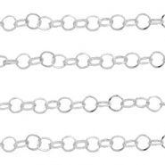 Zubehör aus Stainless Steel - Rostfreiem Stahl Gliederkette Silber