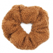 Haargummi Teddy Brown