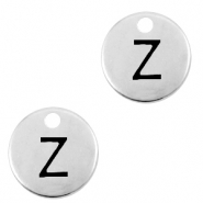 Anh&auml;nger Metall DQ Buchstabe Z Antik silber (Nickelfrei)