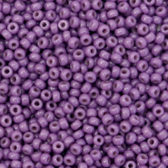 Miyuki 11/0 Rocailles Duracoat opaque anemone purple 11-4490