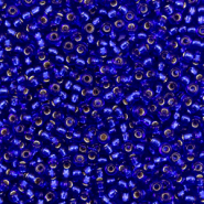 Miyuki 11/0 Rocailles Silverlined cobalt blue 11-20
