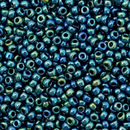 Miyuki 11/0 Rocailles Metallic iris indigo blue 11-467