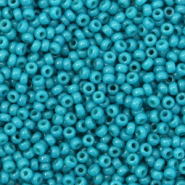 Miyuki 11/0 Rocailles Duracoat opaque azure 11-4483