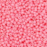 Miyuki 11/0 Rocailles Duracoat opaque light carnation pink 11-4466