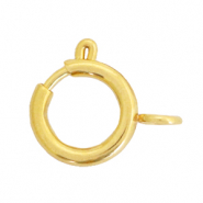Zubeh&ouml;r aus Stainless Steel - Rostfreiem Stahl Verschluss 12x14mm Gold