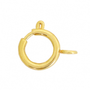 Zubeh&ouml;r aus Stainless Steel - Rostfreiem Stahl Verschluss 10x12mm Gold