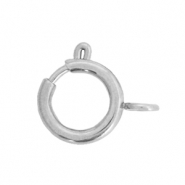 Zubeh&ouml;r aus Stainless Steel - Rostfreiem Stahl Verschluss 10x12mm Silber