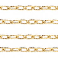 Zubehör aus Stainless Steel - Rostfreiem Stahl Gliederkette Ankerkette Gold