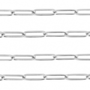 Zubehör aus Stainless Steel - Rostfreiem Stahl Gliederkette Silber