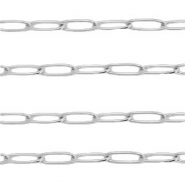 Zubehör aus Stainless Steel - Rostfreiem Stahl Gliederkette Silber