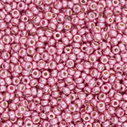 Miyuki 11/0 Rocailles Duracoat galvanized hot pink 11-4210