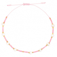 Armband Pearl Miyuki Pink