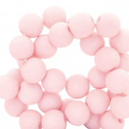 4 mm Perlen aus Acryl Rose tan