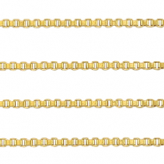 Zubehör aus Stainless Steel - Rostfreiem Stahl Gliederkette Venezianer Gold