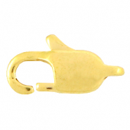Zubeh&ouml;r aus Stainless Steel - Rostfreiem Stahl Karabinerverschluss 11mm Gold