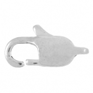 Zubeh&ouml;r aus Stainless Steel - Rostfreiem Stahl Karabinerverschluss 9mm Silber