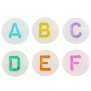 Acryl Buchstaben Mix Glow-in-the-dark Off white-multicolour