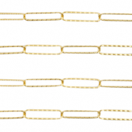 Zubehör aus Stainless Steel - Rostfreiem Stahl Gliederkette Gold