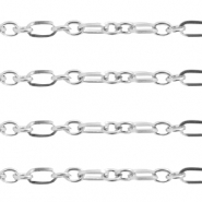 Zubehör aus Stainless Steel - Rostfreiem Stahl Gliederkette Silber